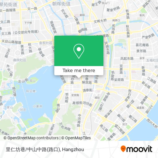 里仁坊巷/中山中路(路口) map