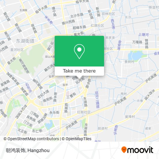 朝鸿装饰 map