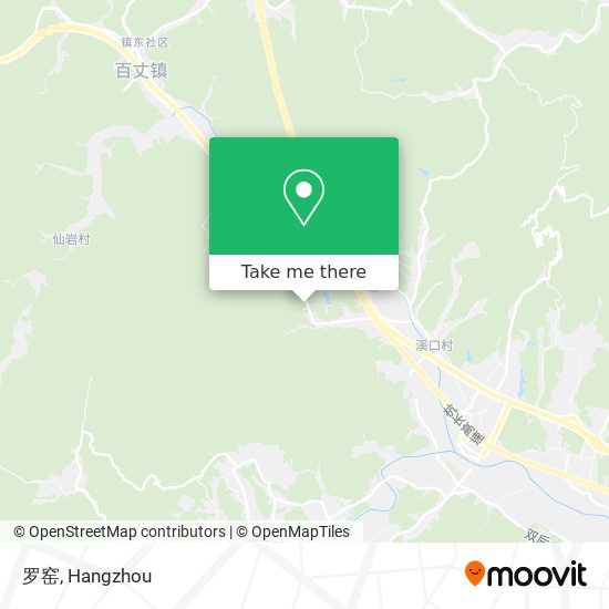 罗窑 map