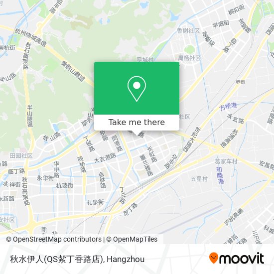 秋水伊人(QS紫丁香路店) map