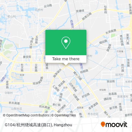 G104/杭州绕城高速(路口) map