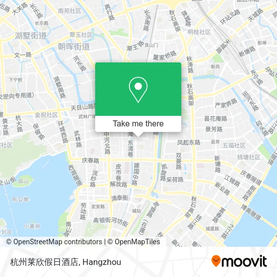 杭州莱欣假日酒店 map