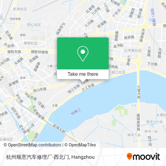 杭州顺意汽车修理厂-西北门 map