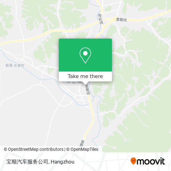 宝顺汽车服务公司 map