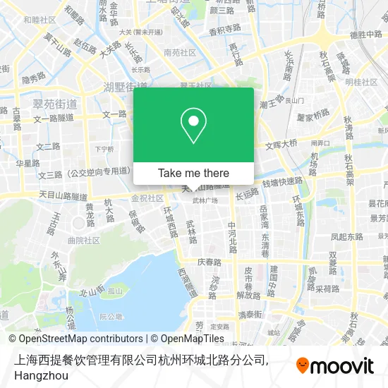 上海西提餐饮管理有限公司杭州环城北路分公司 map
