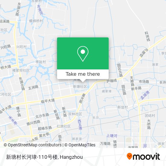 新塘村长河埭-110号楼 map