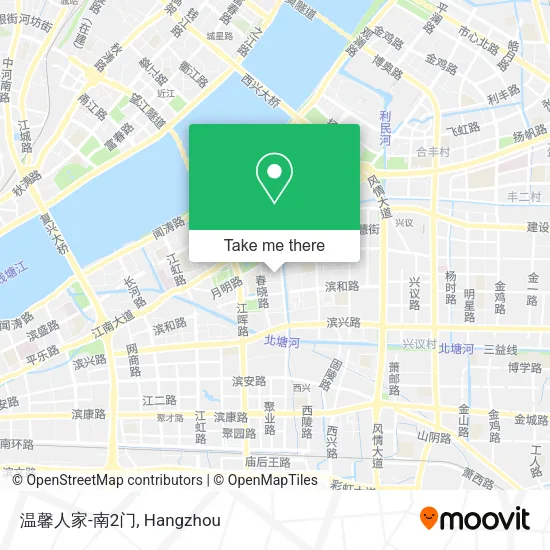 温馨人家-南2门 map