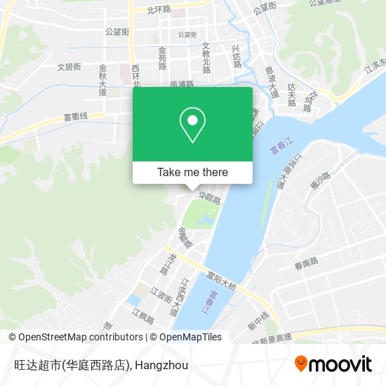 旺达超市(华庭西路店) map