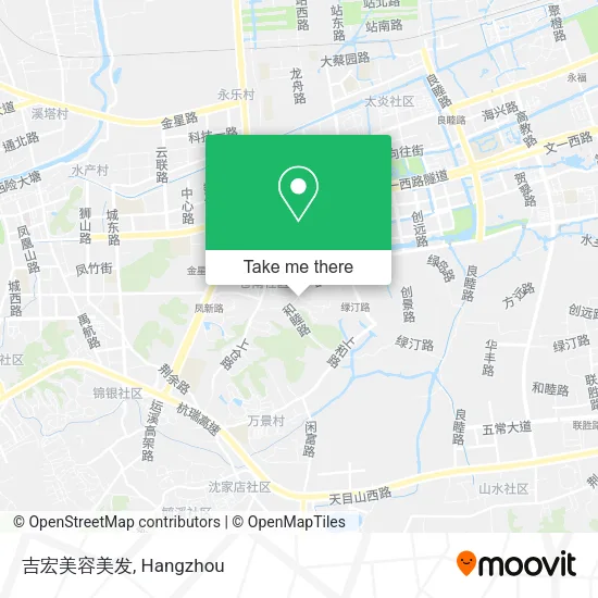 吉宏美容美发 map