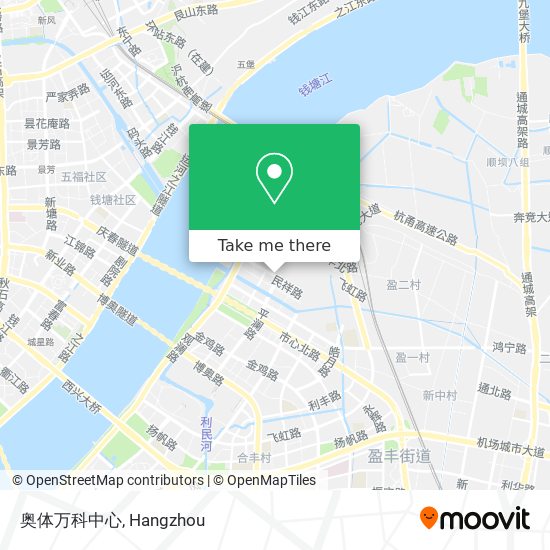 奥体万科中心 map