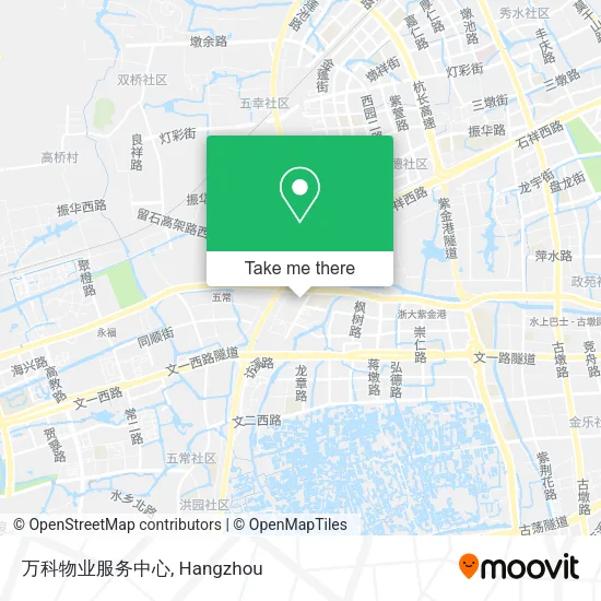 万科物业服务中心 map