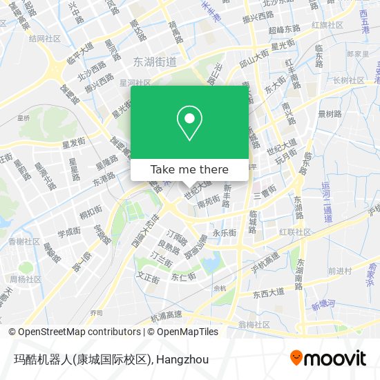 玛酷机器人(康城国际校区) map