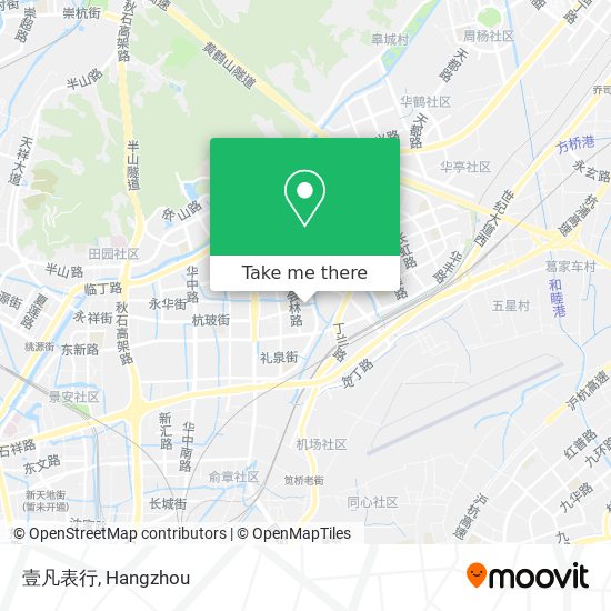 壹凡表行 map