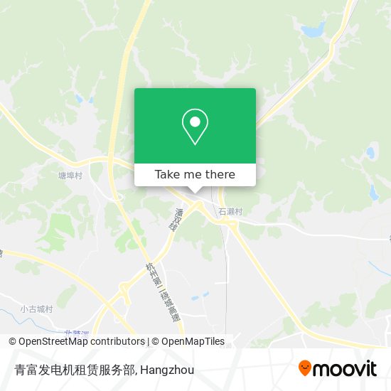 青富发电机租赁服务部 map