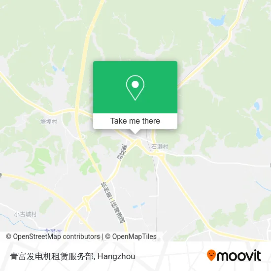 青富发电机租赁服务部 map