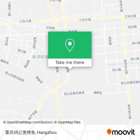 重庆鸡公煲烤鱼 map