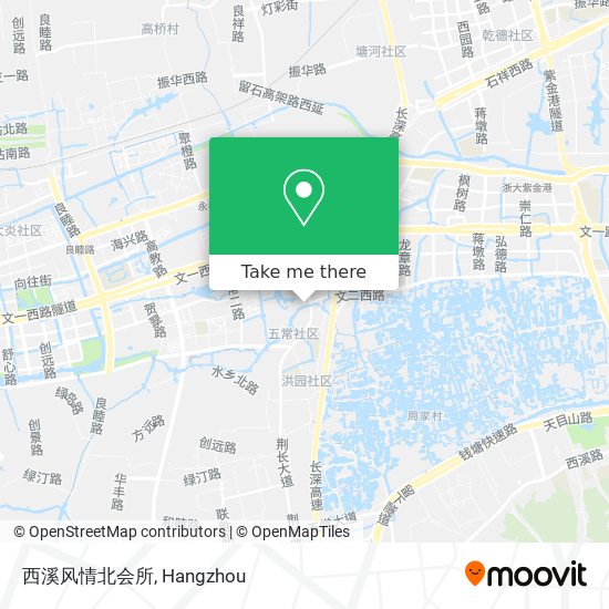 西溪风情北会所 map