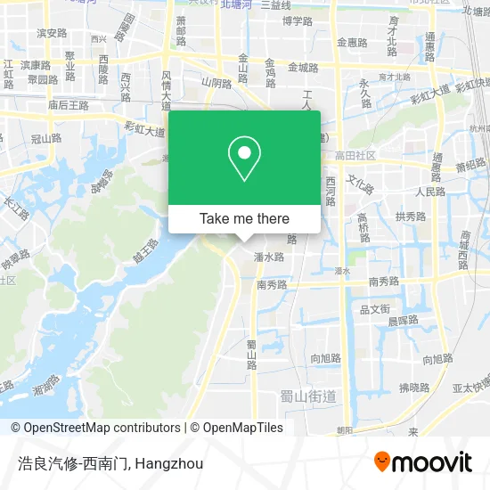 浩良汽修-西南门 map