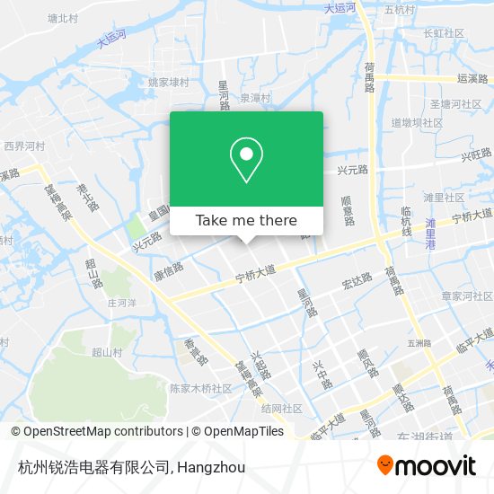 杭州锐浩电器有限公司 map