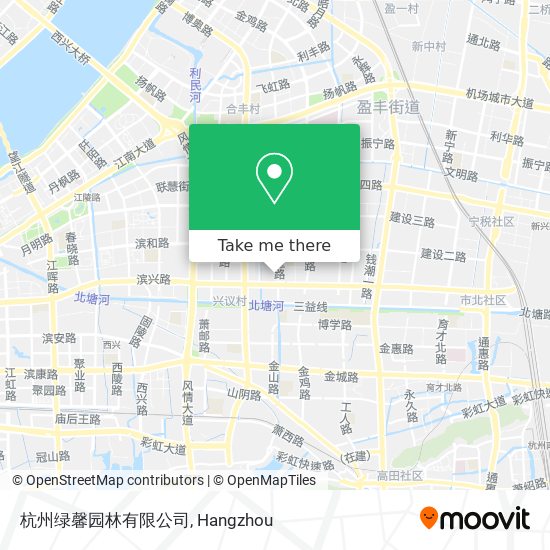 杭州绿馨园林有限公司 map