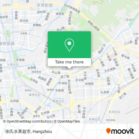 张氏水果超市 map