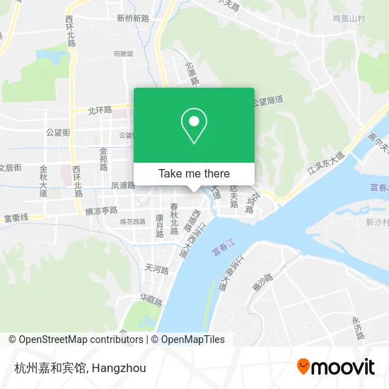 杭州嘉和宾馆 map