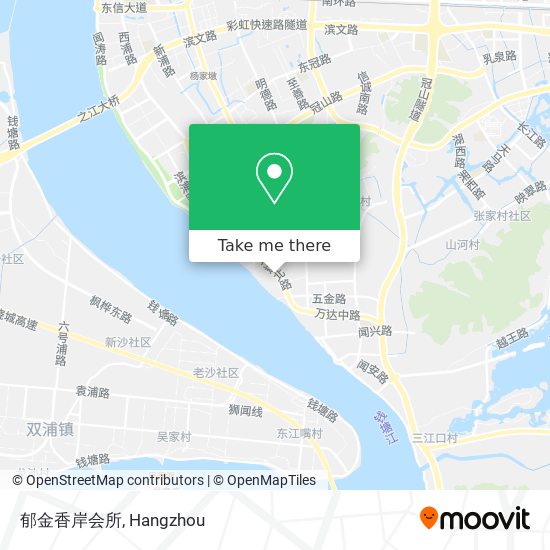 郁金香岸会所 map