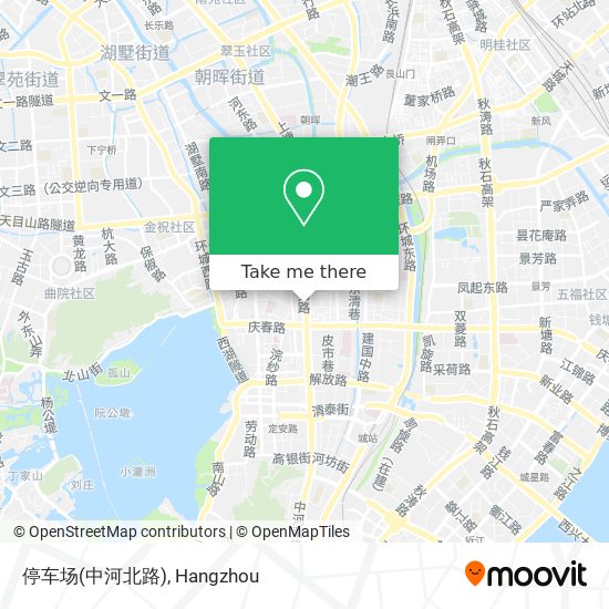 停车场(中河北路) map