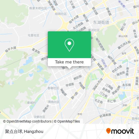 聚点台球 map