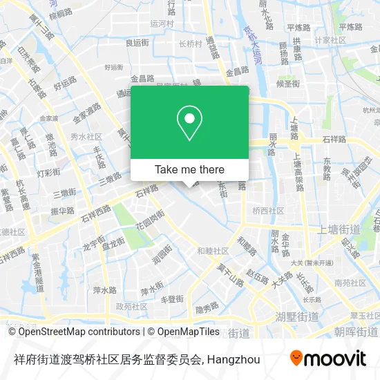 祥府街道渡驾桥社区居务监督委员会 map
