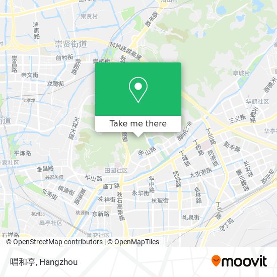 唱和亭 map