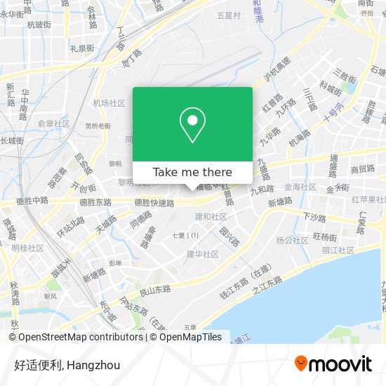 好适便利 map