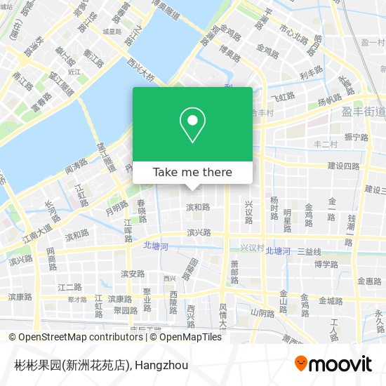 彬彬果园(新洲花苑店) map