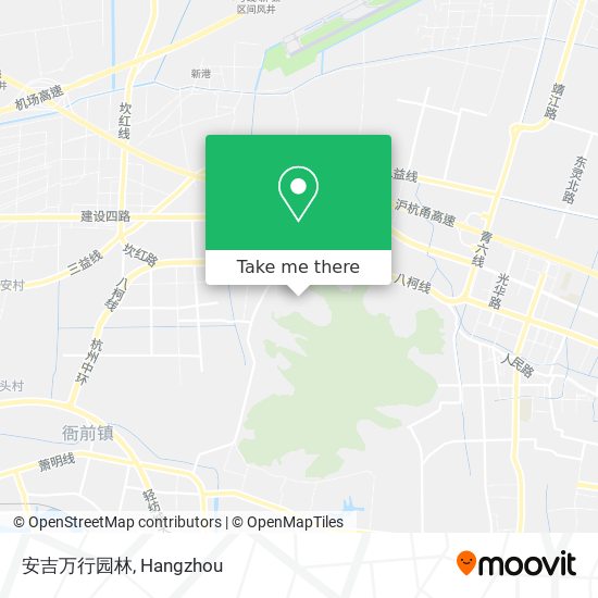 安吉万行园林 map