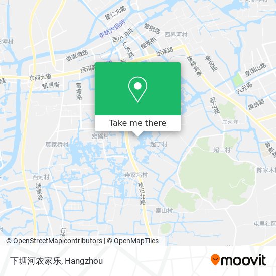 下塘河农家乐 map