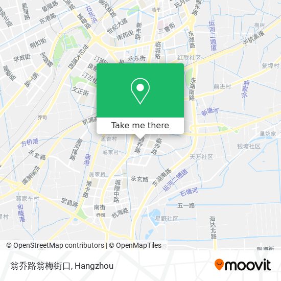 翁乔路翁梅街口 map