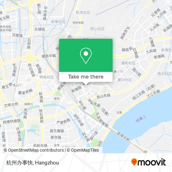 杭州办事快 map