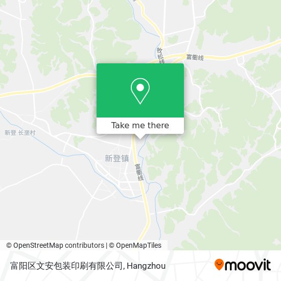 富阳区文安包装印刷有限公司 map