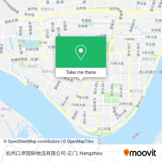 杭州口岸国际物流有限公司-正门 map