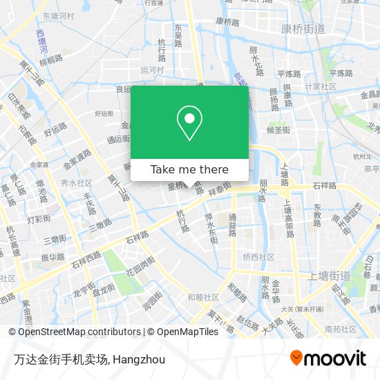 万达金街手机卖场 map