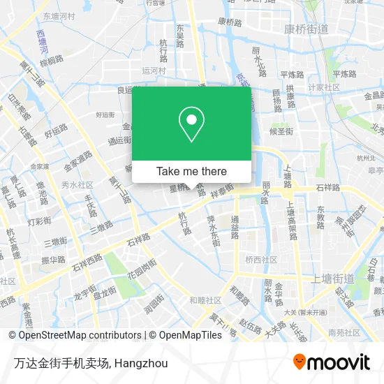 万达金街手机卖场 map