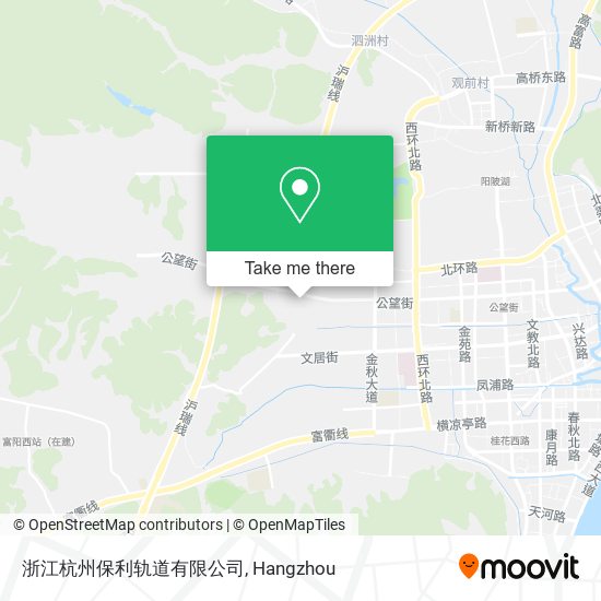 浙江杭州保利轨道有限公司 map