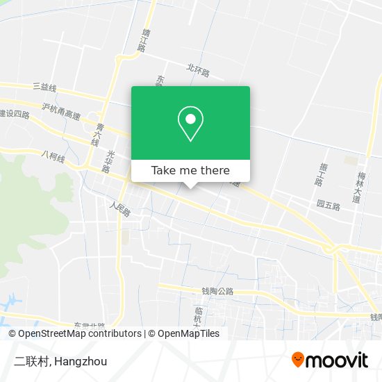 二联村 map