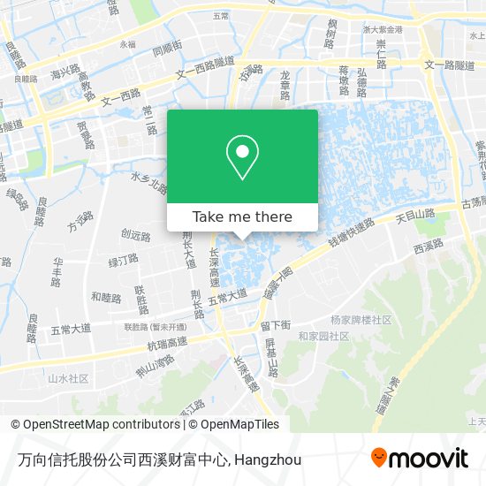 万向信托股份公司西溪财富中心 map
