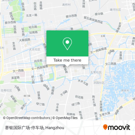 赛银国际广场-停车场 map