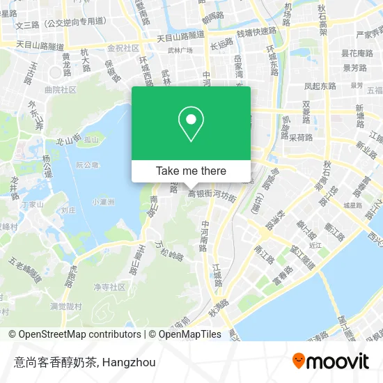 意尚客香醇奶茶 map