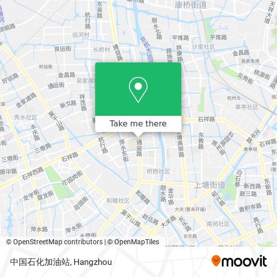 中国石化加油站 map