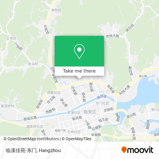 临溪佳苑-东门 map