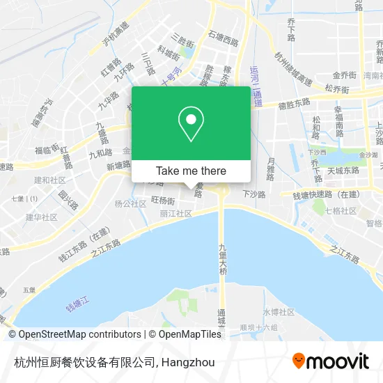 杭州恒厨餐饮设备有限公司 map