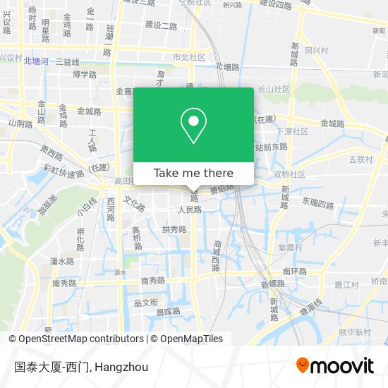 国泰大厦-西门 map